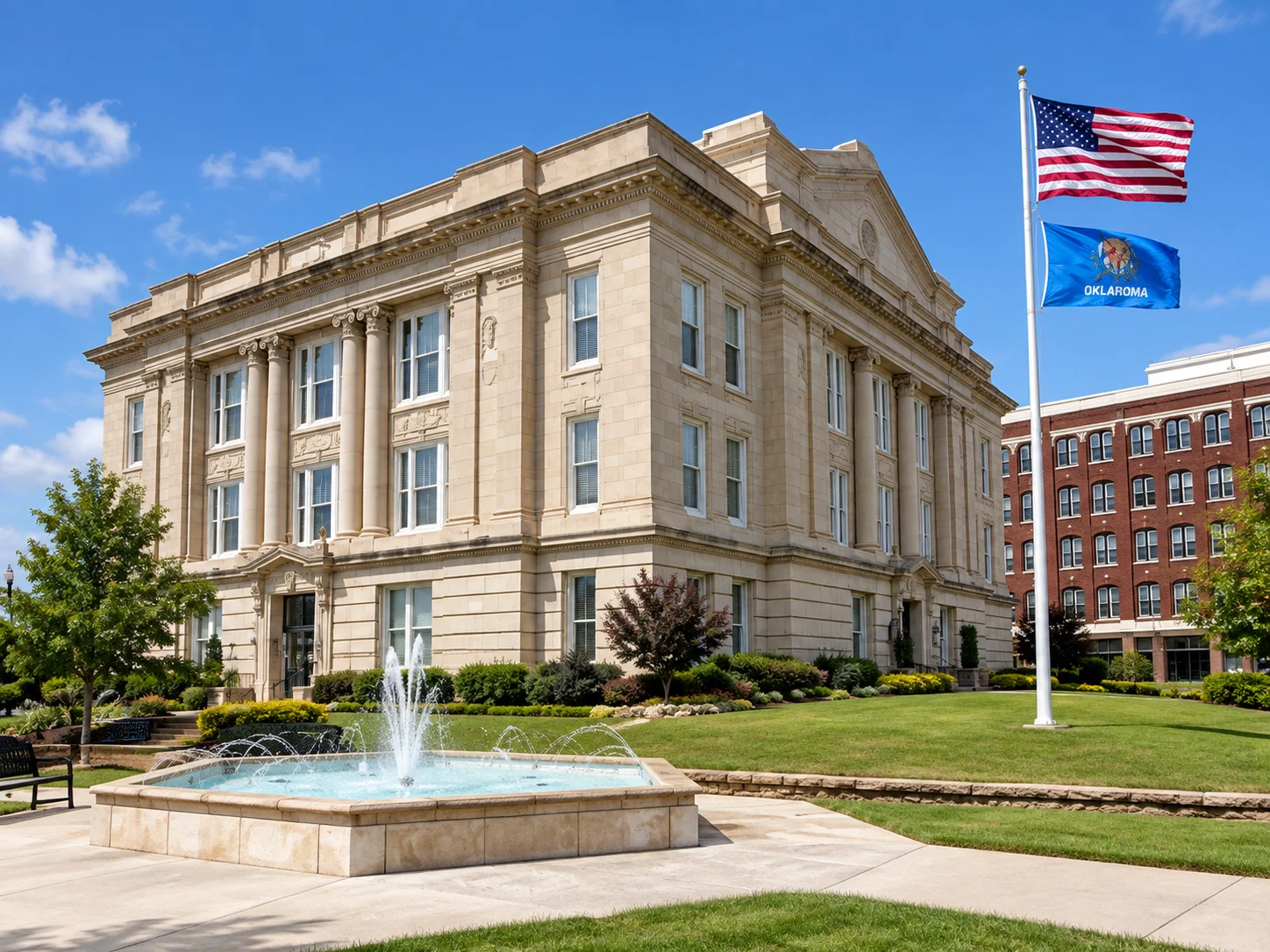Creek County Courthouse in Sapulpa, Oklahoma