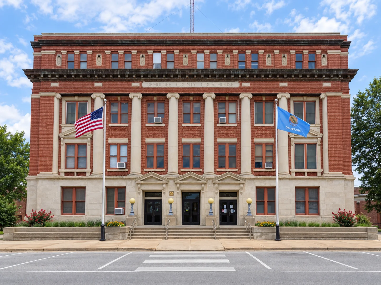 Okmulgee County Courthouse in Okmulgee, Oklahoma