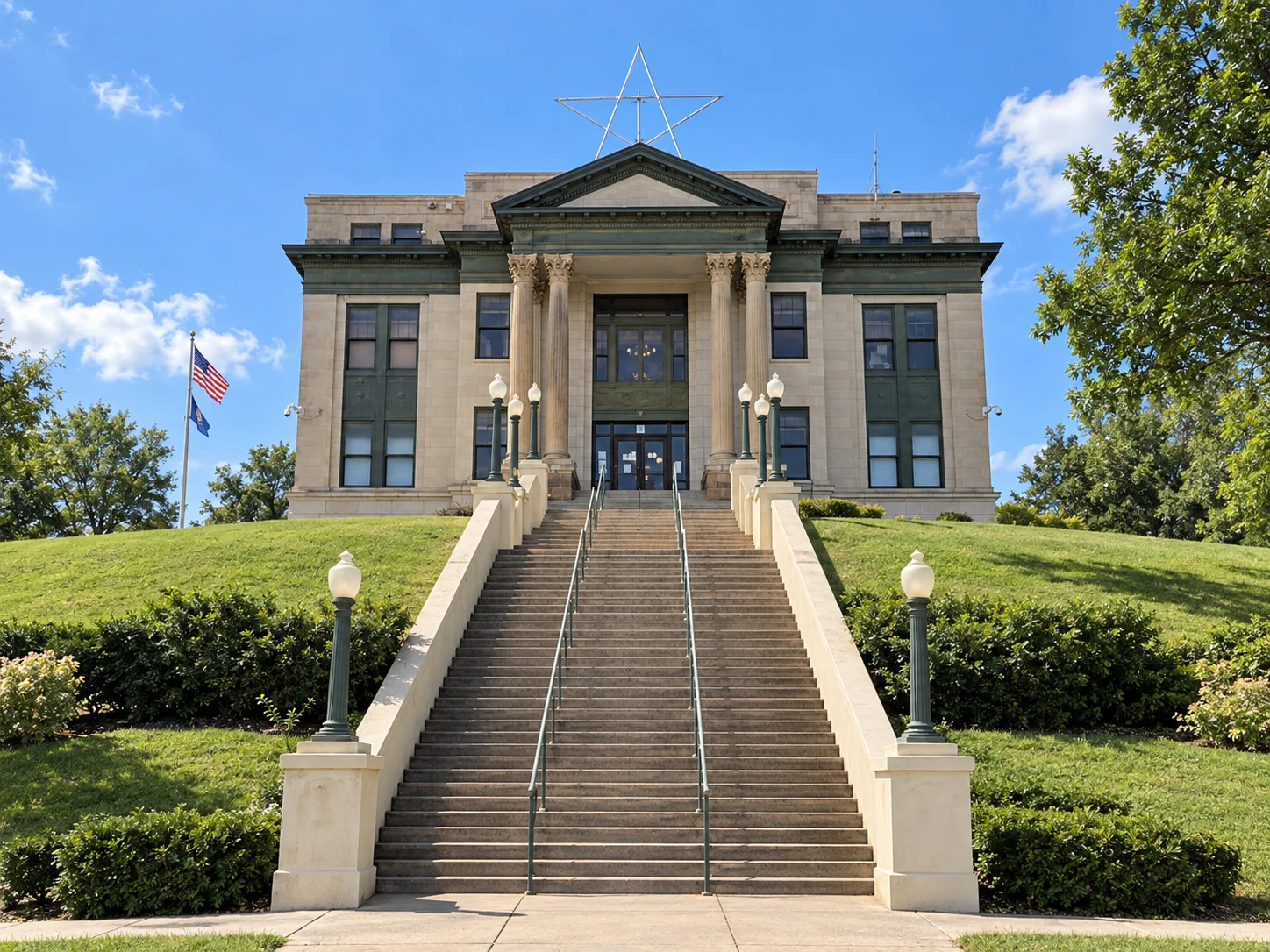 Osage County Courthouse in Pawhuska, Oklahoma