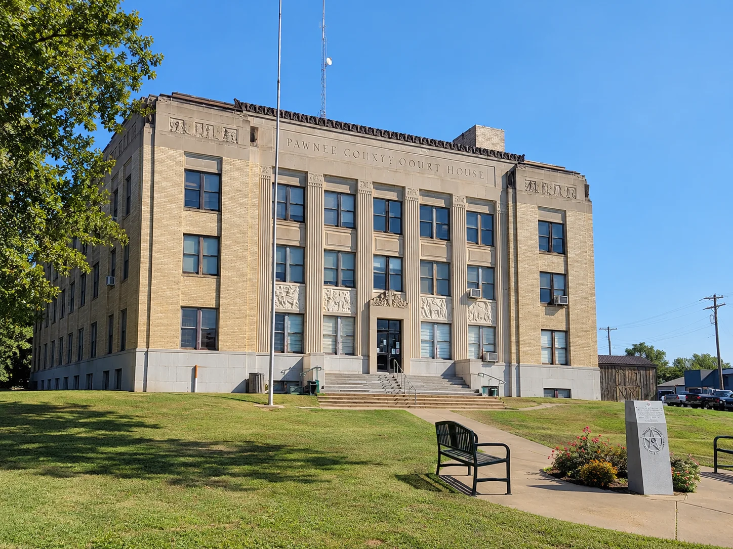 Pawnee County Courthouse in Pawnee, Oklahoma