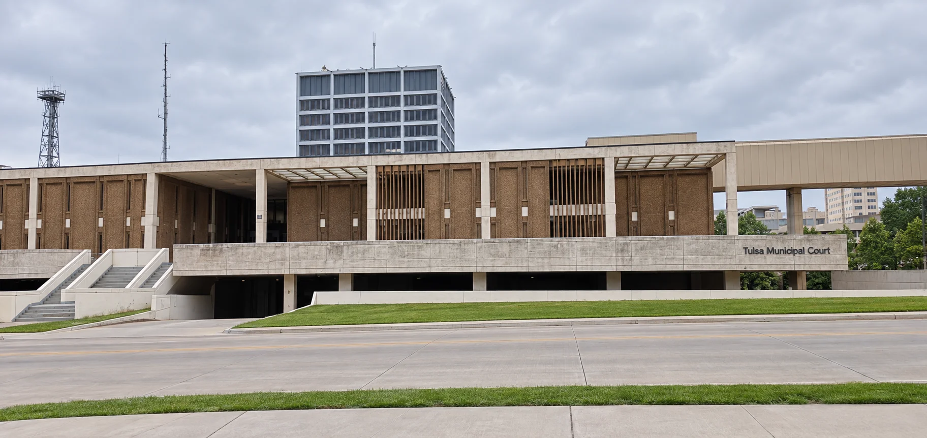 Tulsa Municipal Court at 600 Civic Center in Tulsa, Oklahoma